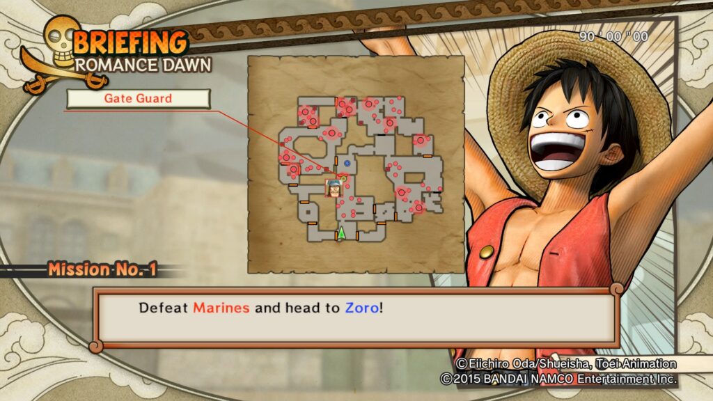 A One Piece Pirate Warriors 3 Review - Unleash Your Inner Pirate! 4 One Piece: Pirate Warriors 3 - map