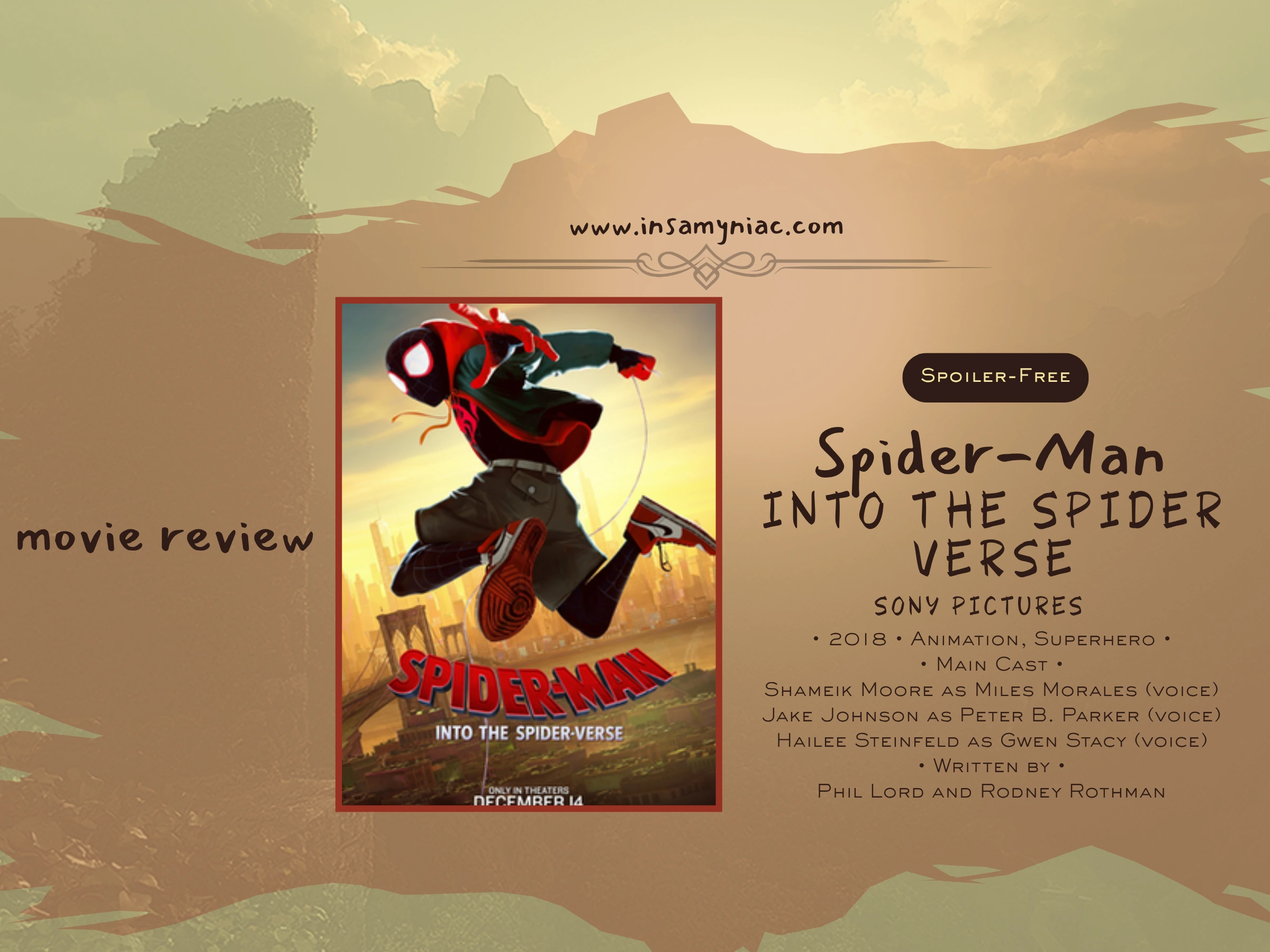 Into The Spider-Verse Movie Review